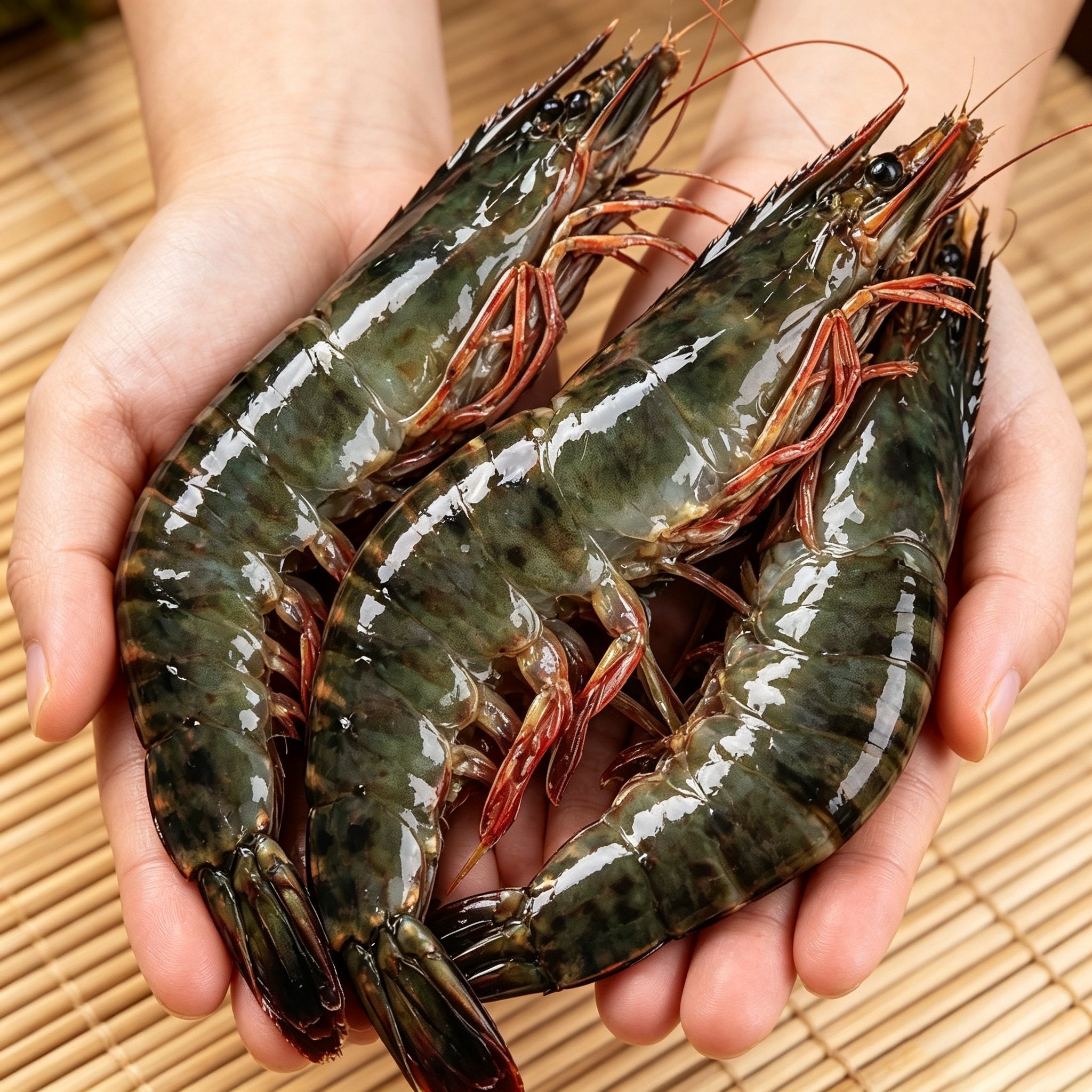 Frozen Giant Tiger Prawns